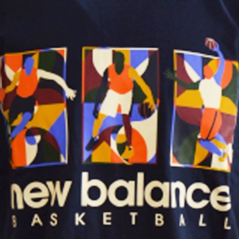 Koszulka New Balance Hoops Classics T-shirt - MT23587 ECL New Balance