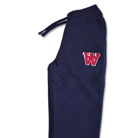 Spodnie dziecięce Wood Wood Ran Kids Trousers Navy - 10235002-2424-Navy Double A by WOOD WOOD