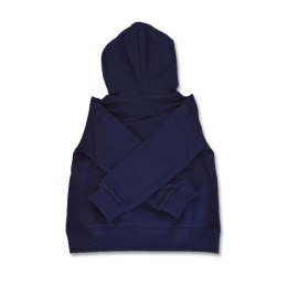 Bluza sportowa dziecięca Wood Wood Izzy AA kids hoodie granatowa - 10235605-2424-Navy Double A by WOOD WOOD