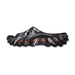 Klapki basenowe chodaki Crocs Echo Marbled Slide in Black/Flame - 208467-0X9 WD