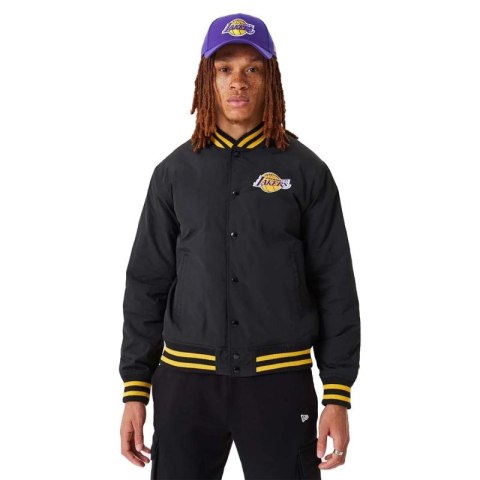 Kurtka bomberka New Era NBA Los Angeles Lakers Script Bomber Jacket - 60332205 New Era