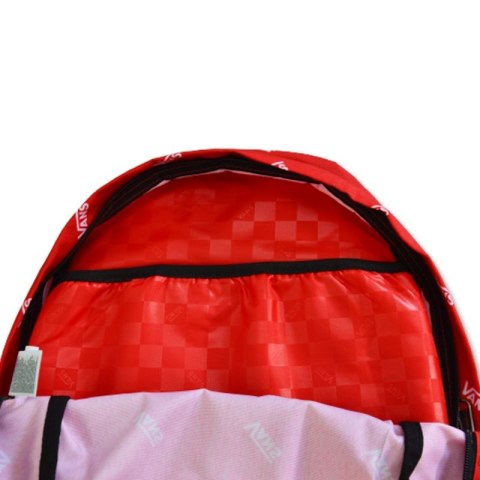 Plecak szkolny młodzieżowy Vans New Skool Backpack 20L True Red - VN0006280PZ1 Vans