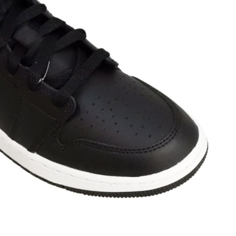 Buty do koszykówki Air Jordan 1 Mid Junior (GS) Black/Metallic Gold - DQ8423-071 AIR Jordan