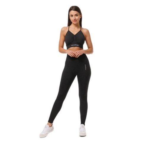 Legginsy damskie bezszwowe czarne Carpatree Allure - CP-ASL-SB Carpatree