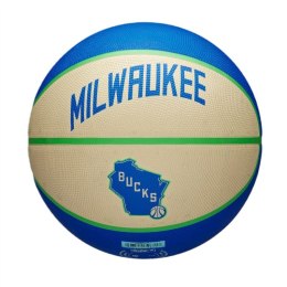 Piłka do koszykówki Wilson NBA Milwaukee Bucks Team City Icon - WZ4024217XB Wilson