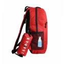 Plecak szkolny Air Jordan School Backpack Gym Red + Piórnik - 9B0503-R78 AIR Jordan