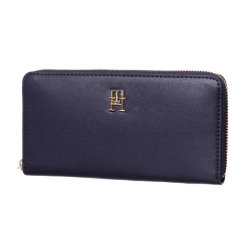 Portfel damski Tommy Hilfiger Iconic GP Wallet Keyfob z brelokiem na prezent - AW0AW14004-DW6 Tommy Hilfiger