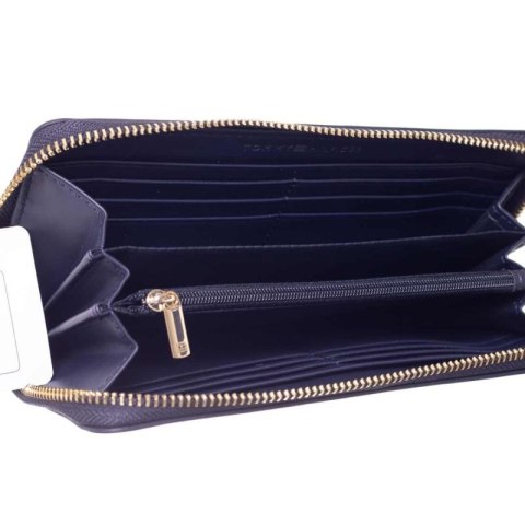 Portfel damski Tommy Hilfiger Iconic GP Wallet Keyfob z brelokiem na prezent - AW0AW14004-DW6 Tommy Hilfiger