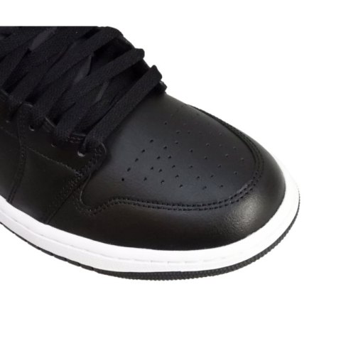 Buty do koszykówki Air Jordan 1 Mid (GS) Black/Metallic Gold - DQ8426-071 AIR Jordan