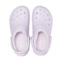 Klapki sandały Crocs Classic Lined Clog Lavender Fioletowe - 203591-50P Crocs