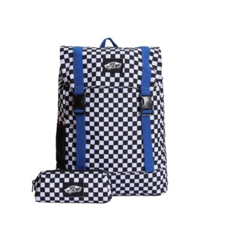 Plecak szkolny miejski Vans Utility Backpack Checkerboard + piórnik kratka - VN000PSFY281 Vans