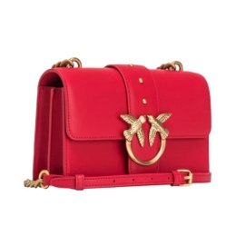Torebka damska na ramię Pinko Mini Love Bag One Simply Red Czerwona - 100059A0F1 Pinko
