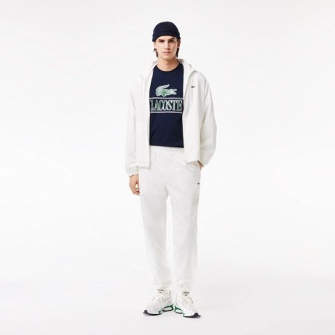 Czapka zimowa wełniana Lacoste Ribbed Wool Beanie Granatowa - RB0001-166 Lacoste