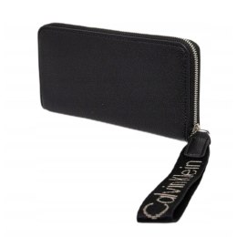 Portfel damski Calvin Klein Jeans CK Duży Czarny - LZ04K1000G-UB1 Calvin Klein