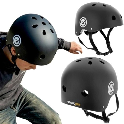 KASK SKATE KATANA CZARNY R.L ENERO PRO Enero Pro