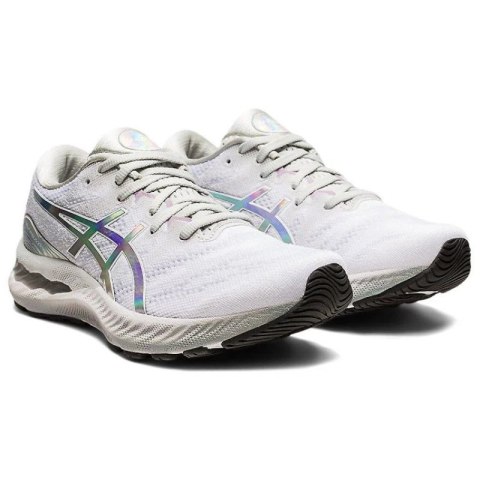 ASICS GEL-NIMBUS 23 PLATINUM GLACIER GREY/WHITE (1012B132-020) Asics