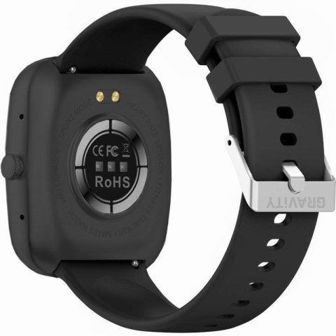 Smartwatch Gravity Czarny 2 Paski GT18-10 Gravity