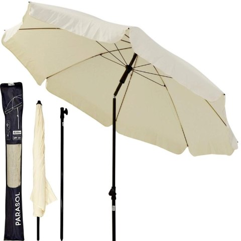 PARASOL OGRODOWY 185CM KREMOWY PROGARDEN