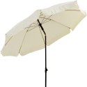 PARASOL OGRODOWY 185CM KREMOWY PROGARDEN
