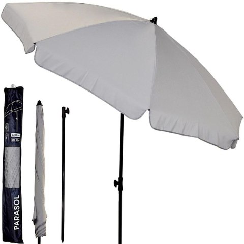 PARASOL OGRODOWY 185CM SZARY PROGARDEN
