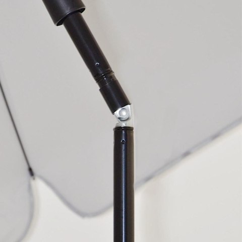 PARASOL OGRODOWY 185CM SZARY PROGARDEN