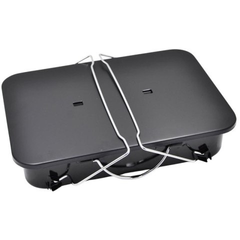 GRILL TURYSTYCZNY RANGER 35x25,5CM CZARNY BBQ LINE