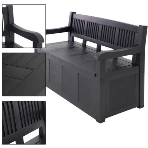 ŁAWKA SKRZYNIA OGRODOWA 2W1 130x60x85CM PROGARDEN