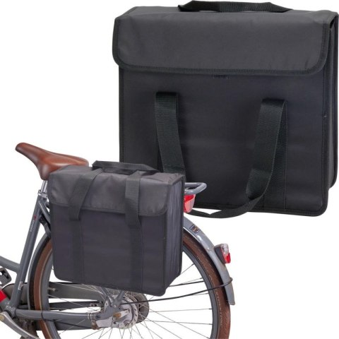 SAKWA TORBA ROWEROWA PODWÓJNA TYLNA NA BAGAŻNIK 40L XQMAX XQMAX