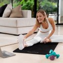 REBEL ACTIVE MATA GIMNASTYCZNA DO ĆWICZEŃ JOGA, PILATES, FITNESS, 183X61CM, GRUBOŚĆ 6MM, MATERIAŁ TPE, CZARNA RBA-3151-BK Rebel
