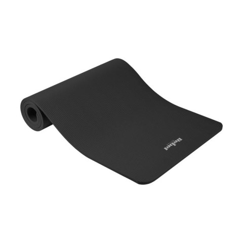 REBEL ACTIVE MATA GIMNASTYCZNA DO ĆWICZEŃ JOGA, PILATES, FITNESS, 183X61CM, GRUBOŚĆ 6MM, MATERIAŁ TPE RBA-3152-BK Rebel