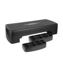 REBEL ACTIVE STEP DO AEROBIKU I ĆWICZEŃ FITNESS, 3 STOPNIE, 68 CM, CZARNY RBA-3227-BK Rebel