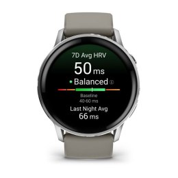 Smartwatch Garmin Venu 4 45mm Silver Silver Gray Garmin