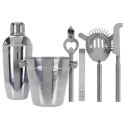 ZESTAW BARMAŃSKI 6 ELEMENTÓW SHAKER DO DRINKÓW SZCZYPCE Excellent houseware
