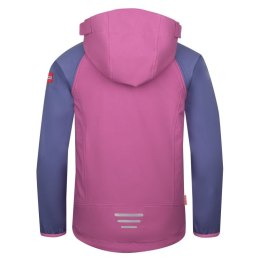 Kurtka softshell dziecięca dla chłopca/dziewczynki Trollkids Kids Rondane Zip Off Jacket XT mallow pink/violet blue (819-242) Trollkids