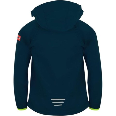 TrollKids Kids Rondane Zip Off Jacket XT navy/lime (819-100) Trollkids
