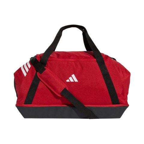 Torba adidas Tiro Duffle Large With Bottom Compartment czerwona JY7950 Adidas