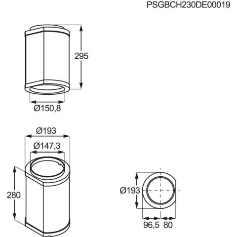 Wyciszenie do okapu ELECTROLUX M8CKSL28 Electrolux