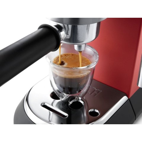 Ekspres kolbowy DeLonghi Dedica Style EC 685.R (1300W; kolor czerwony) DeLonghi
