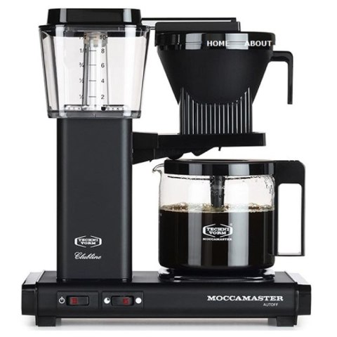 Ekspres przelewowy MOCCAMASTER KBG 741 59645 (1520W; kolor czarny) MOCCAMASTER