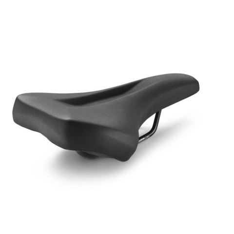 Siodełko ALPNEA AIR czarne stal Blister Selle Monte Grappa