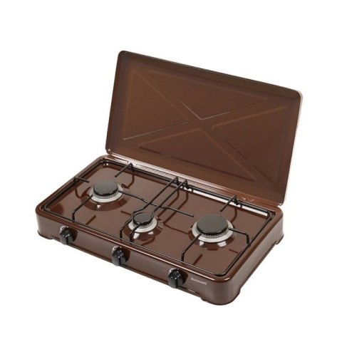 Kuchenka gazowa nastawna 3-palnikowa Ravanson K-03BR (brązowy) Ravanson