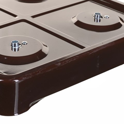 Kuchenka gazowa nastawna 4-palnikowa Ravanson K-04BR (brązowy) Ravanson