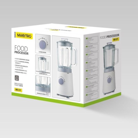 Blender kielichowy 1200W MR-571 MAESTRO MAESTRO