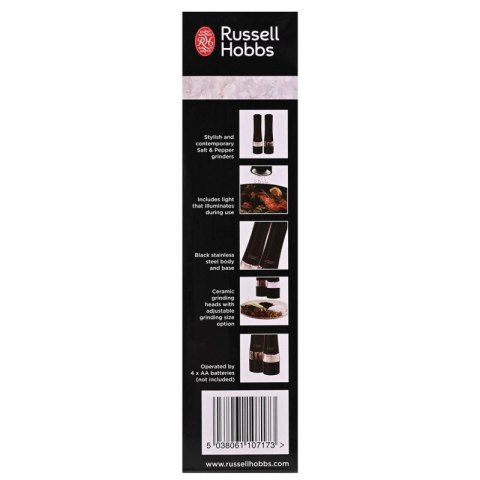 Młynek do przypraw RUSSELL HOBBS 28010-56 black Russel Hobbs
