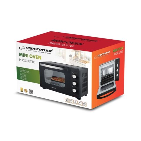 ESPERANZA MINI PIEKARNIK PROSCIUTTO 20L 1280W EKO008N Esperanza