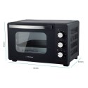 ESPERANZA MINI PIEKARNIK PROSCIUTTO 20L 1280W EKO008N Esperanza