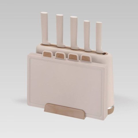 Zestaw noży + desek MR-1412-BEIGE MAESTRO MAESTRO