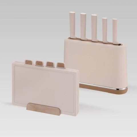 Zestaw noży + desek MR-1412-BEIGE MAESTRO MAESTRO