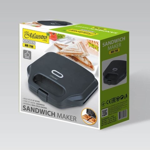 Opiekacz 750W MAESTRO MR-708 MAESTRO