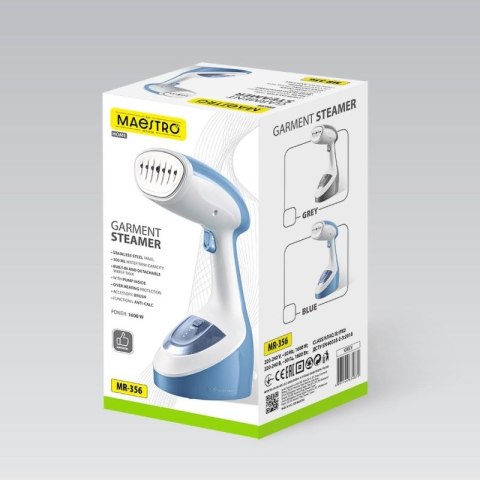 Parownica do ubrań 1600W Maestro MR-356-BLUE MAESTRO